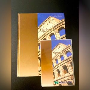 Math U See Algebra 1 Instruction Manual and DVD